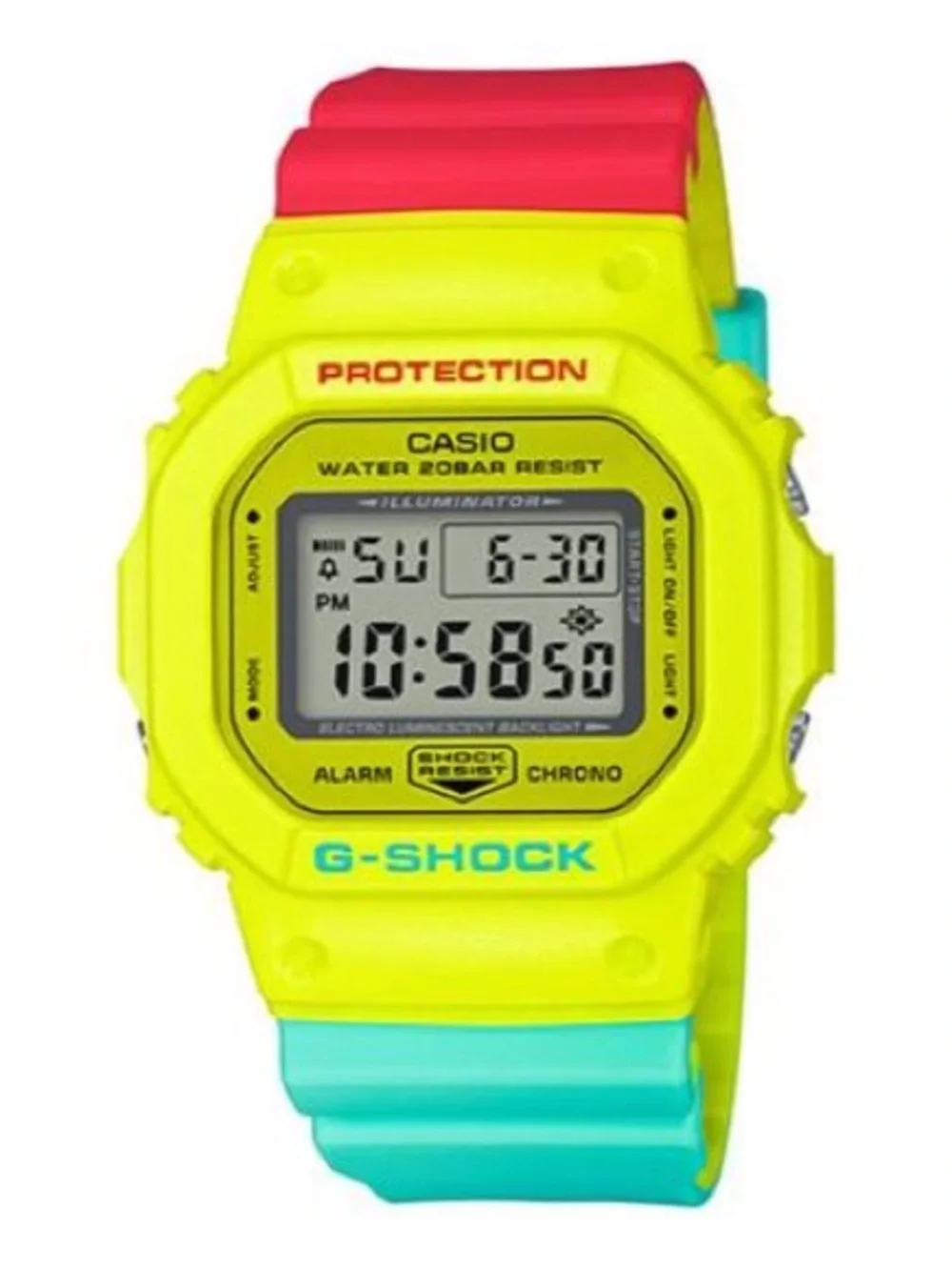 New🌟 Casio G-Shock Dw-5600cma-9dr Adventure Ready - Bold Yellow & Multi-Color